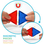 Tytan Toys Magnetic Tiles & Building Blocks, 60 Pieces (ACTYT003)