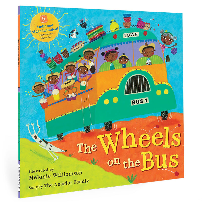 Barefoot Books Kindergarten Transportation Singalongs Book Bundle, 4/Set (BBK9798888593349)