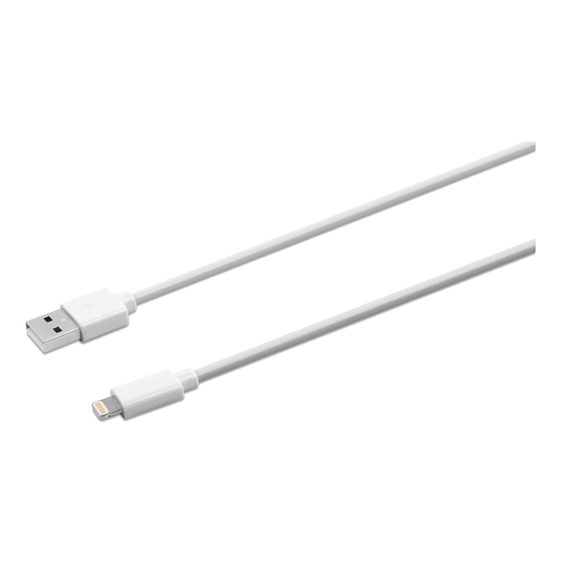 Innovera® USB Lightning Cable, 6 ft, White