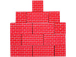 Bankers Box At Play Cardboard Building Block, Assorted Colors, 40/Pack (1230801)