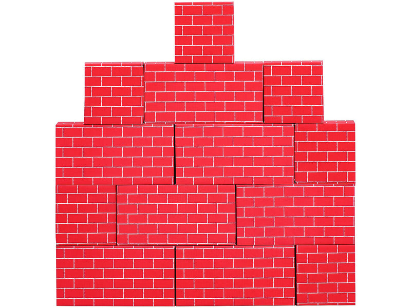 Bankers Box At Play Cardboard Building Block, Assorted Colors, 40/Pack (1230801)