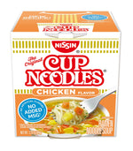 Nissin Cup Noodles Chicken Ramen Noodle Soup, 2.25 oz., 12/Carton (23003)