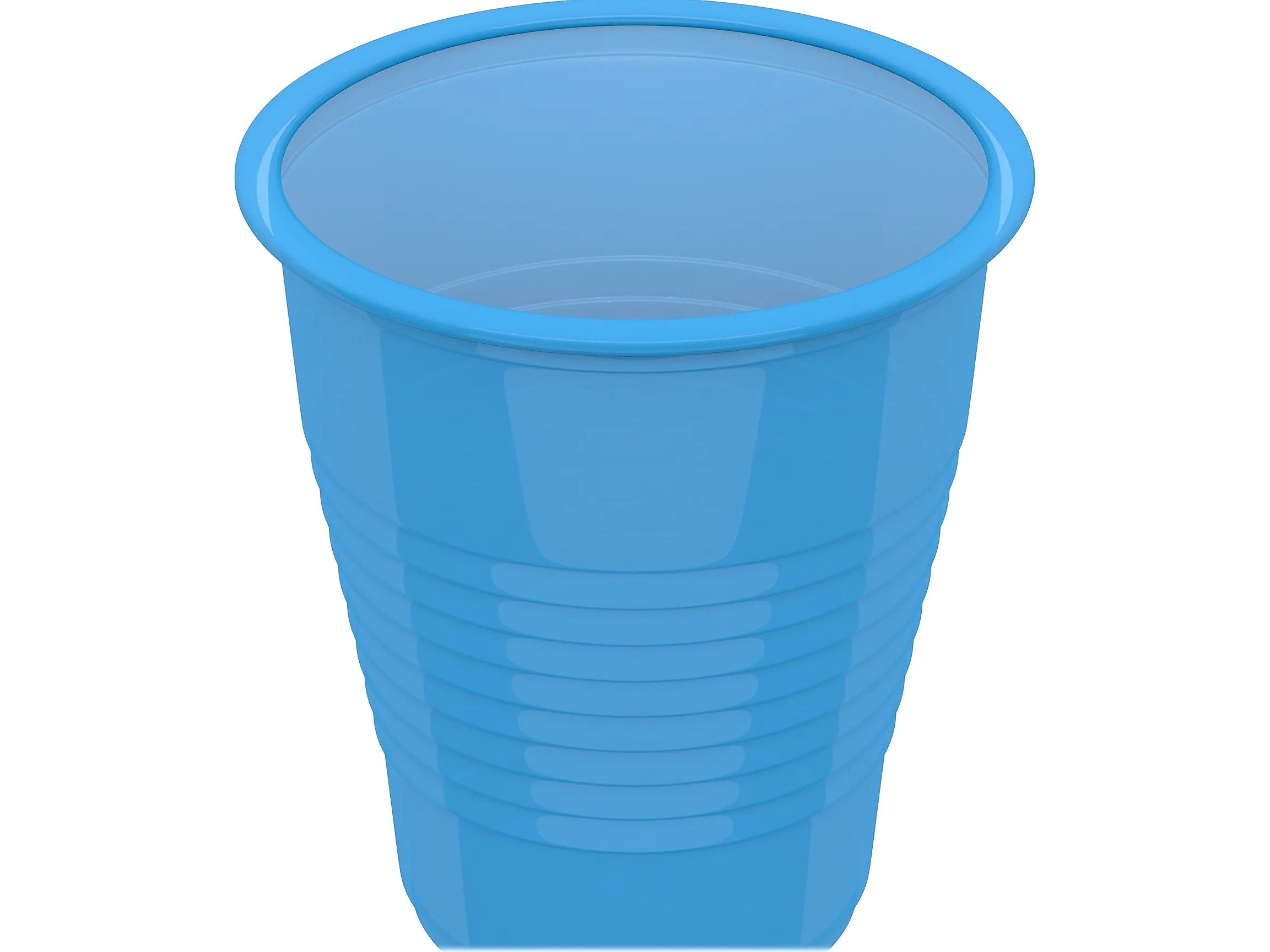 Dynarex 5 oz. Plastic Disposable Cup, Blue, 50/Pack, 20 Packs/Carton (4237)