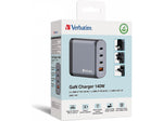 Verbatim USB Type-C Wall Charger, Gray/Black (32203)