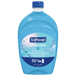 Softsoap Antibacterial Liquid Hand Soap Refill, Cool Splash Scent, 50 Fl. Oz. (61031016EA)