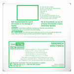 Ziploc Double Zipper Sandwich Bags, 500 Bags/Carton (682255)