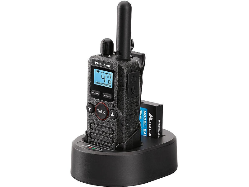 MIDLAND RADIO BIZTALK Two Way Business Radio, Black (BR180)