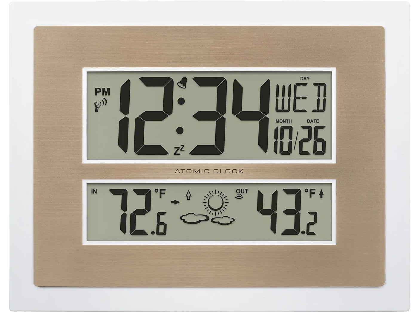 La Crosse Technology Atomic Wall/Table Clock (512-14937)