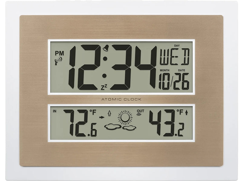 La Crosse Technology Atomic Wall/Table Clock (512-14937)