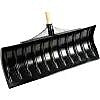Union Tools 30" Poly Blade Snow Pusher, Wood D-Grip Handle (1602100)