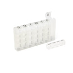 Medline 7-Day Pill Reminder, Clear, 20/Carton (OTCPILLMNDR)