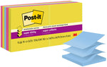 Post-it Pop-up Super Sticky Notes, 3" x 3", Summer Joy Collection, 90 Sheets/Pad, 10 Pads/Pack (R330-10SSJOY)