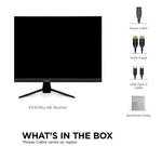 ViewSonic 32" 4K Ultra HD 60Hz LED Monitor, Black (VX3267U-4K)