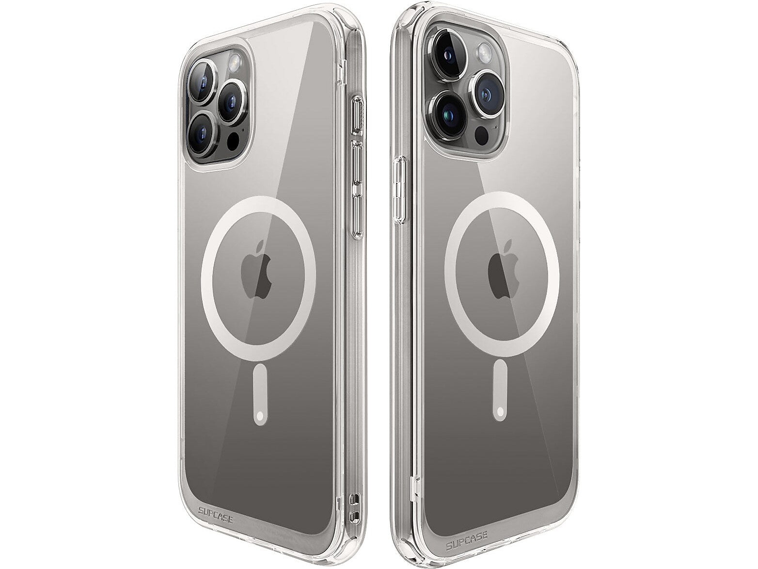 SUPCASE Unicorn Beetle Slim MagSafe Phone Case for iPhone 15 Pro Max, Gray (SUP-iPhone2023Max-6.7-UBMag-Clear)
