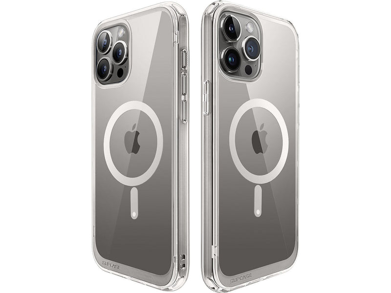 SUPCASE Unicorn Beetle Slim MagSafe Phone Case for iPhone 15 Pro Max, Gray (SUP-iPhone2023Max-6.7-UBMag-Clear)