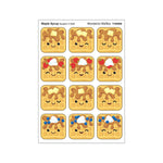 Trend Enterprises Wonderful Waffles Maple Syrup Scent Scratch 'n Sniff Stinky Stickers, Multicolored, 48/Pack, 6/Packs/Bundle