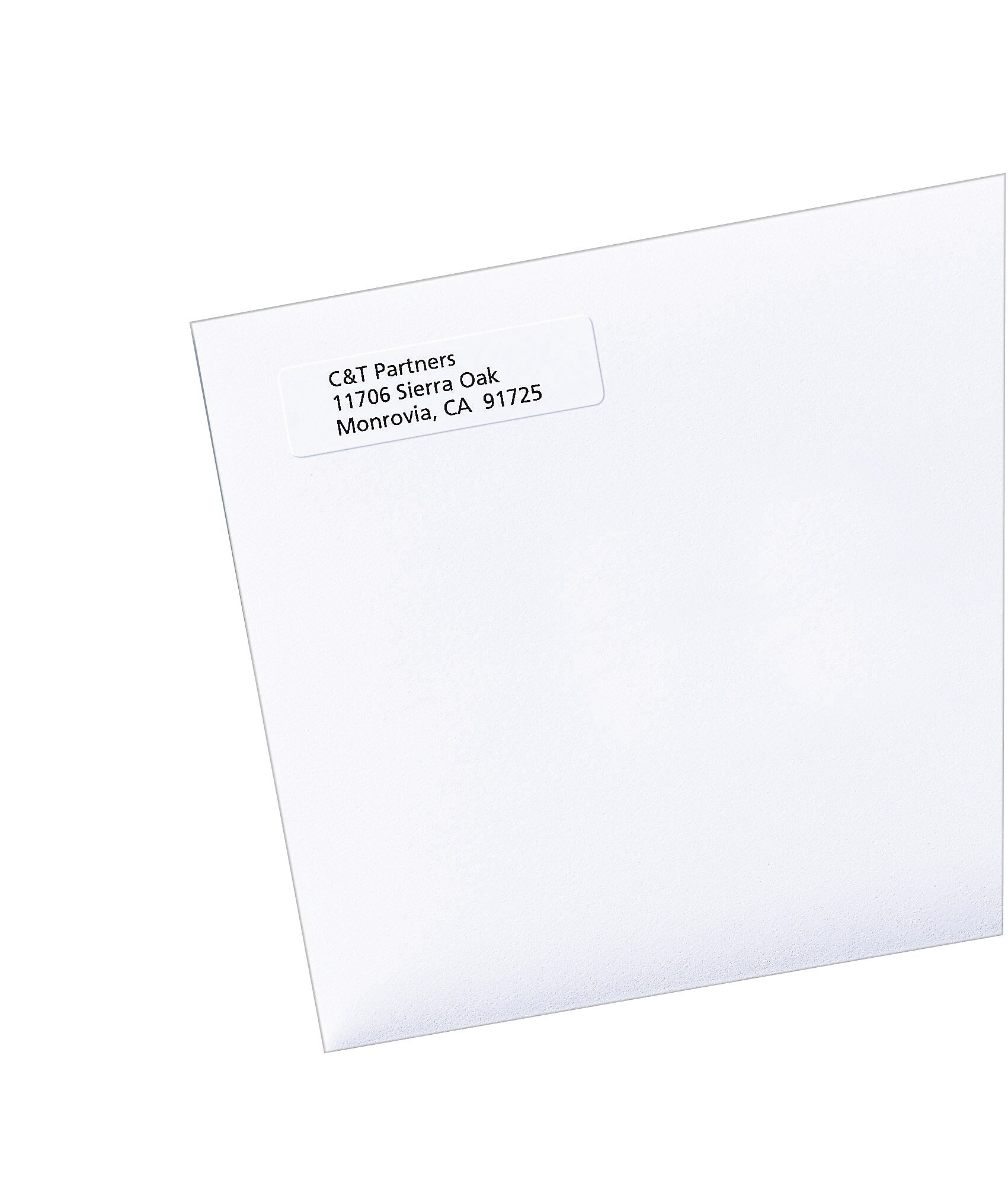 PRES-a-ply Laser/Inkjet Return Address Labels, 1/2" x 1-3/4", White, 80 Labels/Sheet, 100 Sheets/Pack (30640)