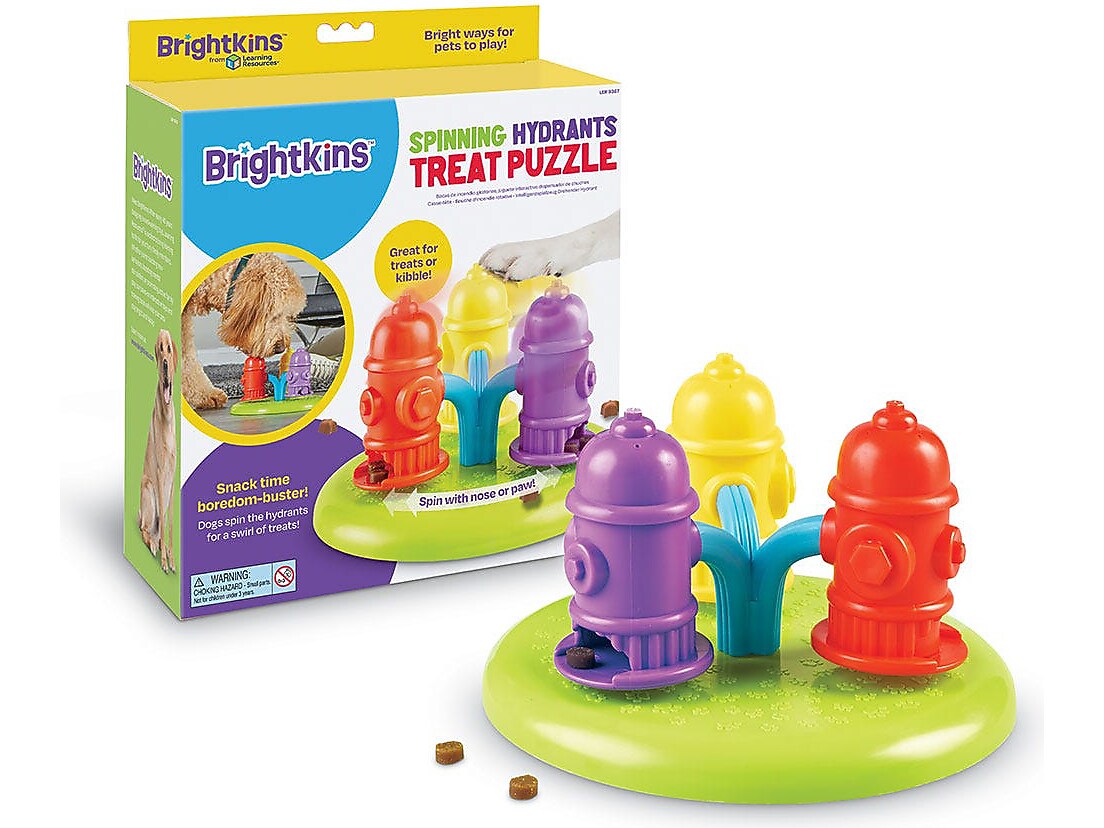 Learning Resources Brightkins Spinning Hydrants Treat Puzzle (LER9367)