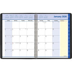 2026 AT-A-GLANCE QuickNotes 8.25" x 11" Monthly Planner, Faux Leather Cover, Black (76-06-05-26)
