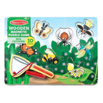 Melissa & Doug Bug Catching Game Magnetic Puzzle Game, 10 Pieces (LCI3779)