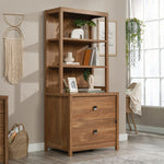 Sauder Cannery Bridge 32"W Desktop Hutch, Sindoori Mango (429554)