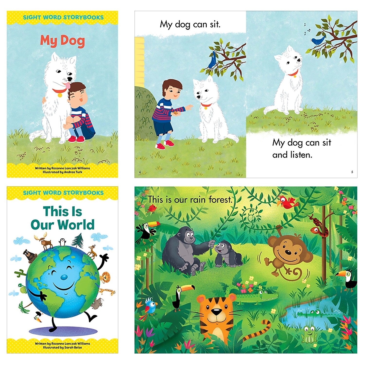Creative Teaching Sight Word Storybooks Picture Book Set 2, 6 Books/Set
