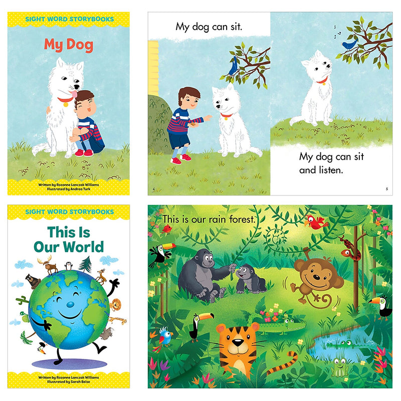 Creative Teaching Sight Word Storybooks Picture Book Set 2, 6 Books/Set