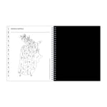 2025-2026 Blue Sky Analeis 8" x 10" Academic Year Monthly Planner, Plastic Cover, Multicolored (130613-A26)