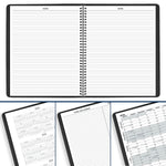 2026 AT-A-GLANCE 8" x 11" Calendar Monthly Planner, Faux Leather Cover, Black (70-260-05-26)