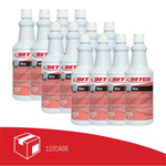 Betco Stix Toilet Bowl Cleaner, Cherry/Almond Scent, 32 oz., 12 Bottles/Carton (761200)