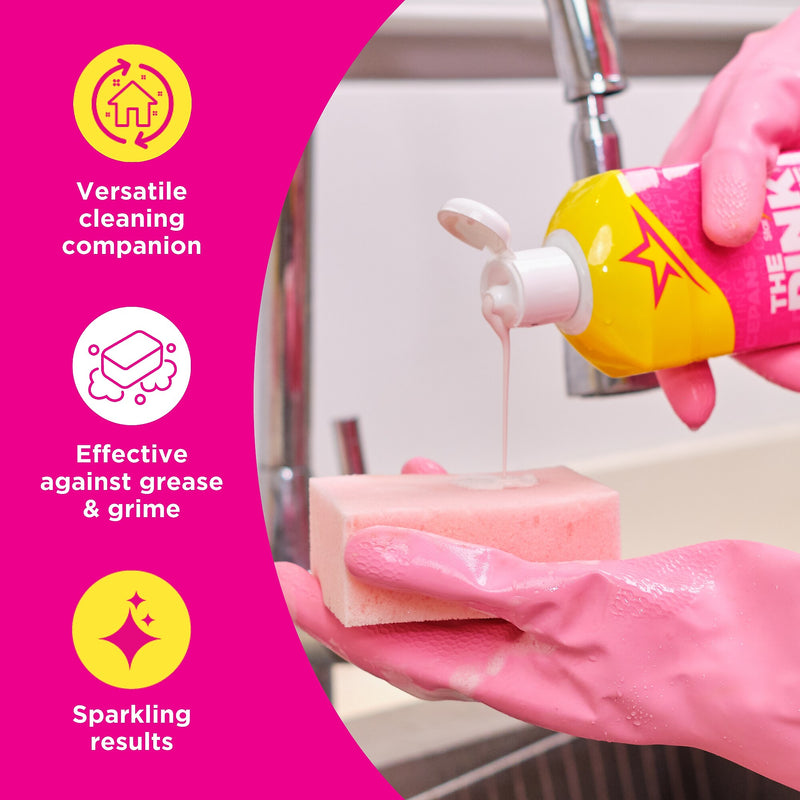 The Pink Stuff The Miracle Cream Cleaner, Rhubarb Scent, 16.9 oz. (23675)