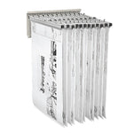 AdirOffice Steel Hanging Wall File, For Blueprint & Large-Format Files, Gray (617-KIT1)