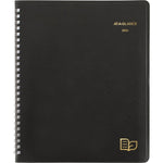 2026 AT-A-GLANCE Recycled 7" x 8.75" Monthly Planner, Faux Leather Cover, Black (70-120G-05-26)