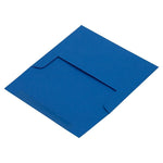 JAM Paper A2 Invitation Envelope 4 3/8" x 5 3/4", Presidential Blue, 25/Pack (563913396)