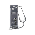 Medline Dual-Head Pediatric Stethoscope, 22", Gray (MDS9557)