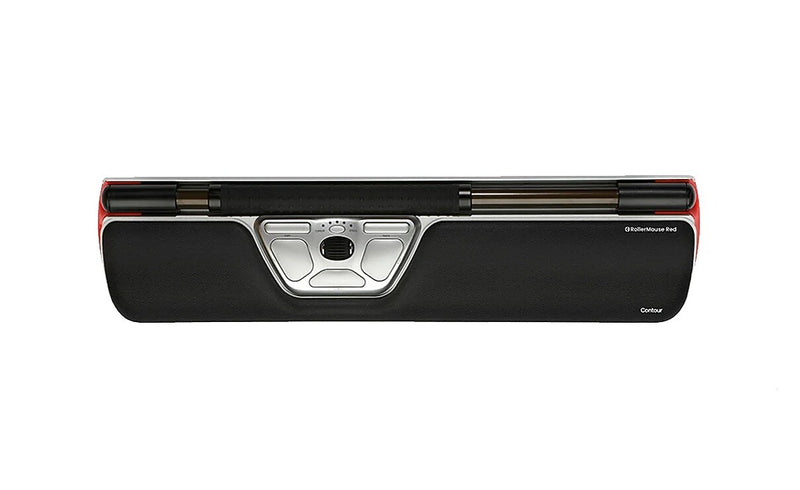 Contour Design RollerMouse Red Ergonomic Ambidextrous Rollerbar USB Mouse, Black (CDRMRED20110)