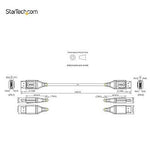 StarTech 6ft (2m) VESA Certified DisplayPort 1.4 Cable, 8K 60Hz HDR10, UHD 4K 120Hz Video, DP to DP Mon Cord, DP 1.4 Cable, M/M