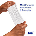 PURELL Cottony Soft 62% Alcohol Hand Sanitizing Wipes, 480 Wipes/Carton (9025-12)