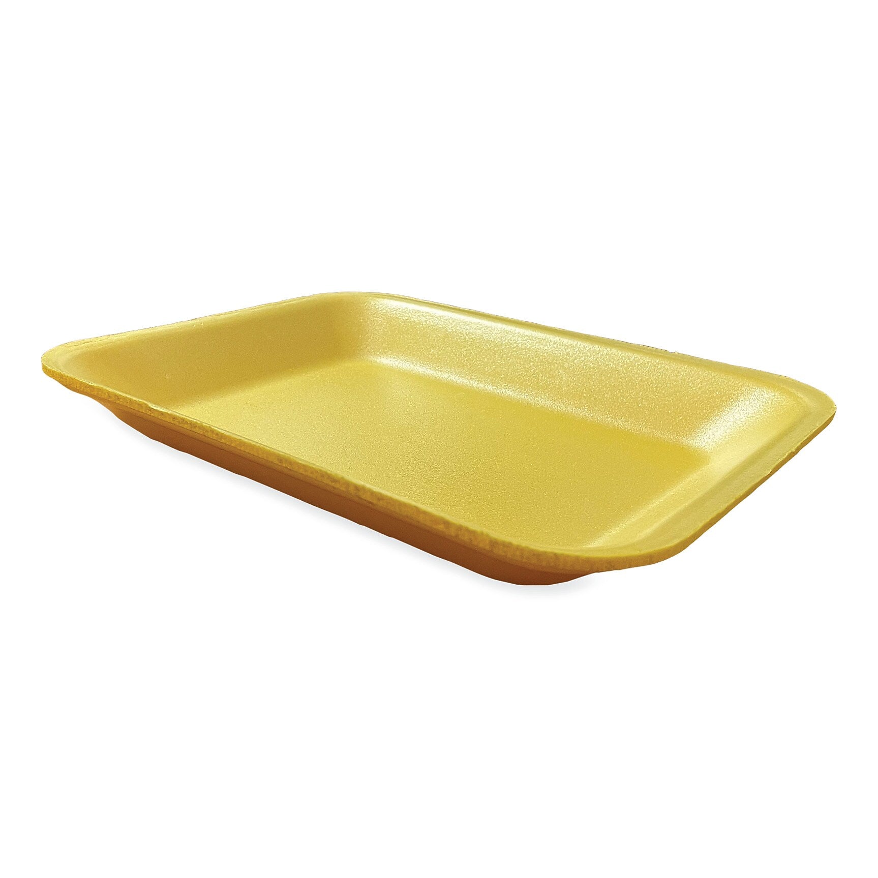 GEN Meat Trays, #8P, 10.8 x 8.82 x 1.5, Yellow, 200/Carton
