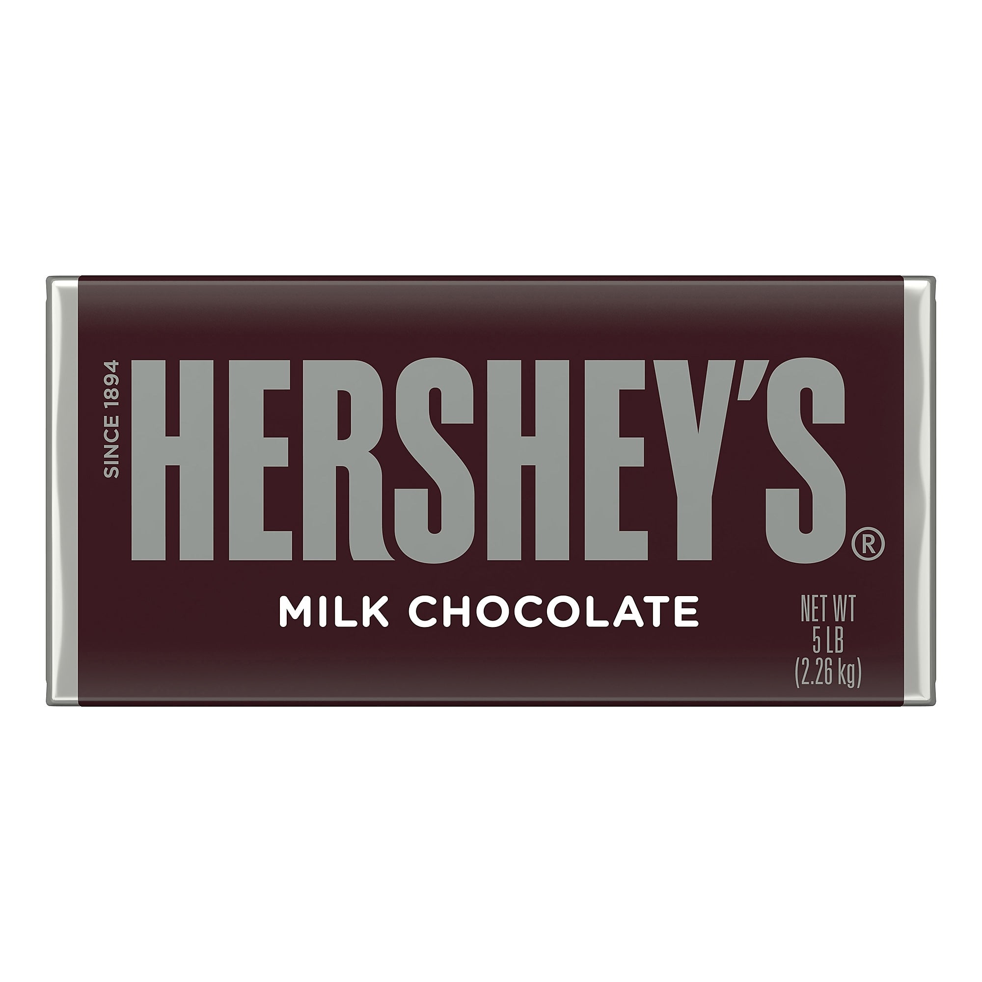 HERSHEY'S Milk Chocolate Snack Size, Candy Bars Jumbo Bag, 19.8 oz (246-00015)