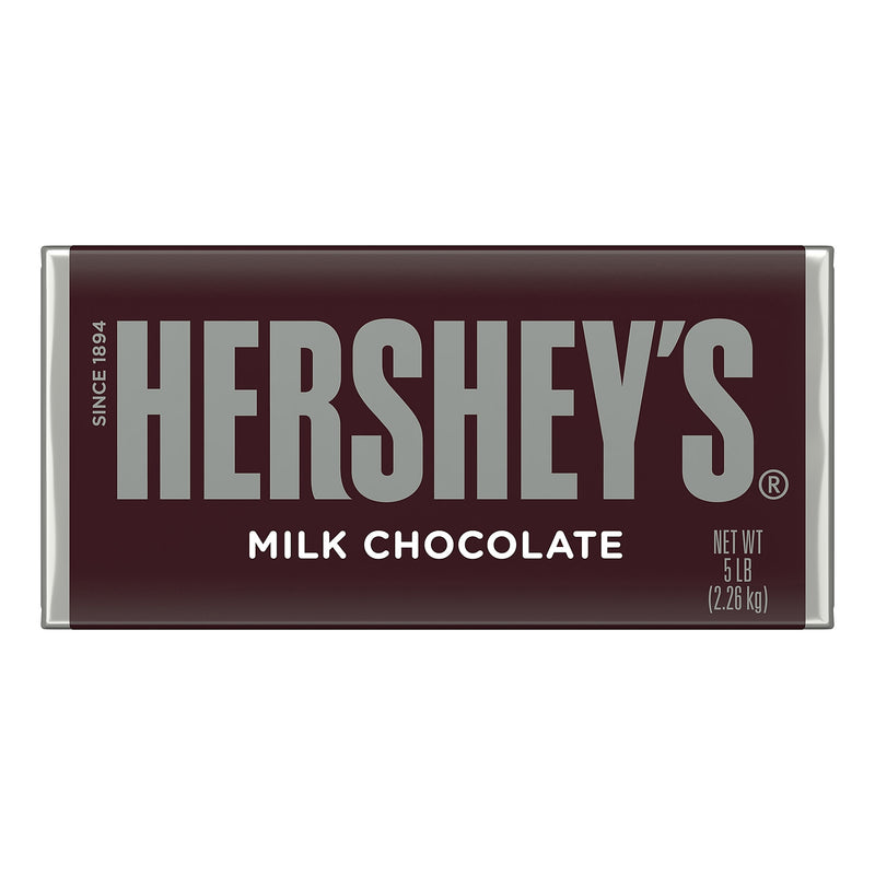 HERSHEY'S Milk Chocolate Snack Size, Candy Bars Jumbo Bag, 19.8 oz (246-00015)