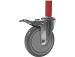 Champion Sports Deluxe Pro Basketball Cart, Red (BRCPRO)