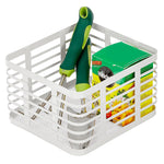 mDesign Steel Organizer, Matte White (25941)