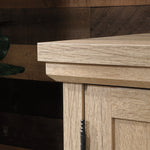 Sauder Aspen Post 30"H Storage Credenza with 2 Shelves, Prime Oak (427018)