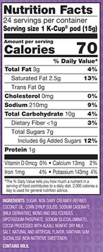Dunkin' Milk Chocolate Hot Cocoa, Keurig® K-Cup® Pods, 22/Box (611247377215)