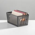 mDesign Steel Organizer, Matte Black (25988)
