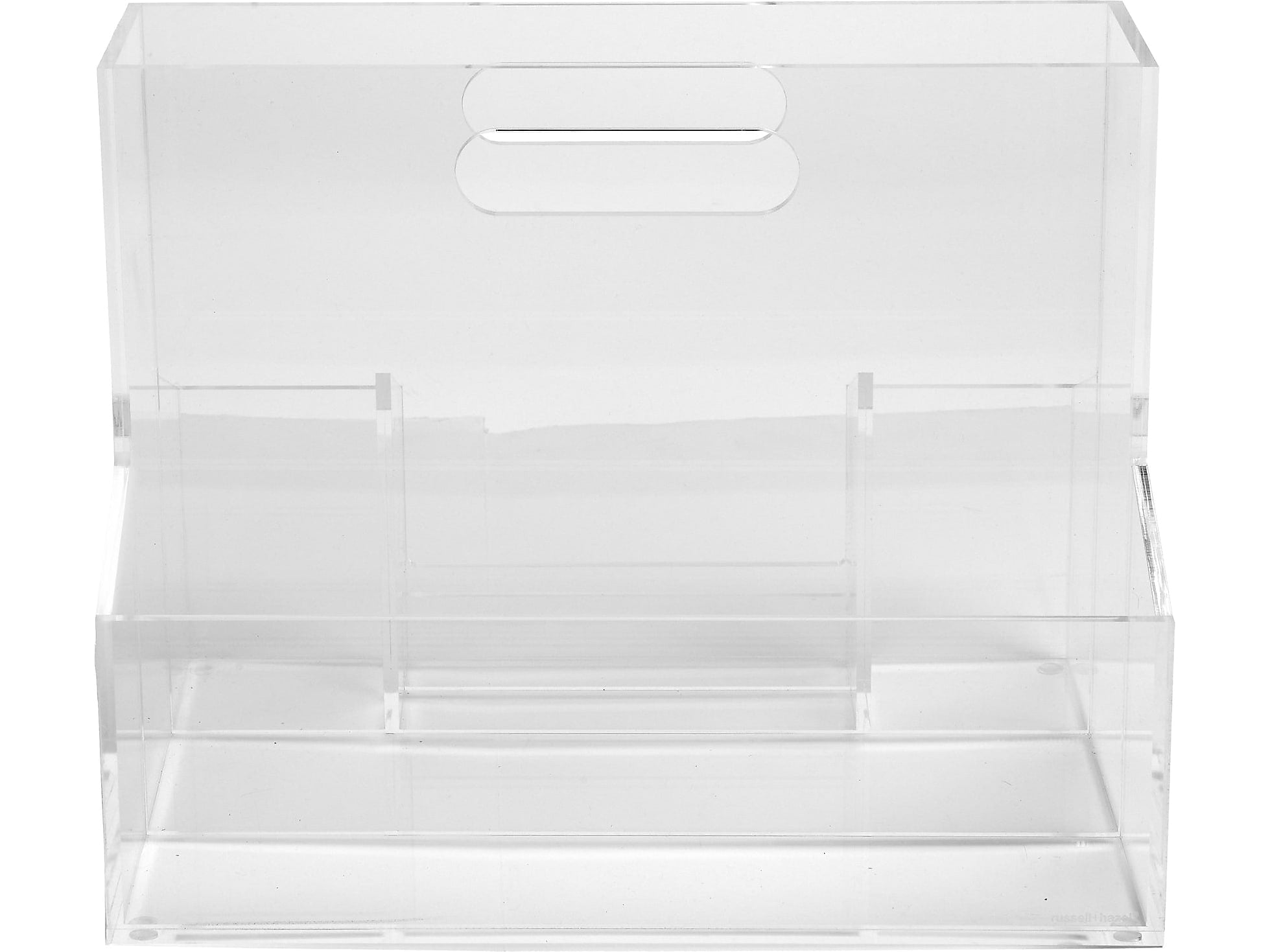 Russell+Hazel 5-Compartment Acrylic Mobile Caddy, Clear (93921)
