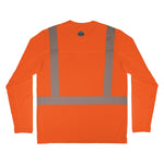 Chill-its 6688 High Visibility Long Sleeve T-Shirt, ANSI Class R2, Orange, Small (12230)