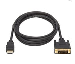 Tripp Lite HDMI to DVI-D Audio/Video Adapter, Male to Male, Black (TRPP566010)