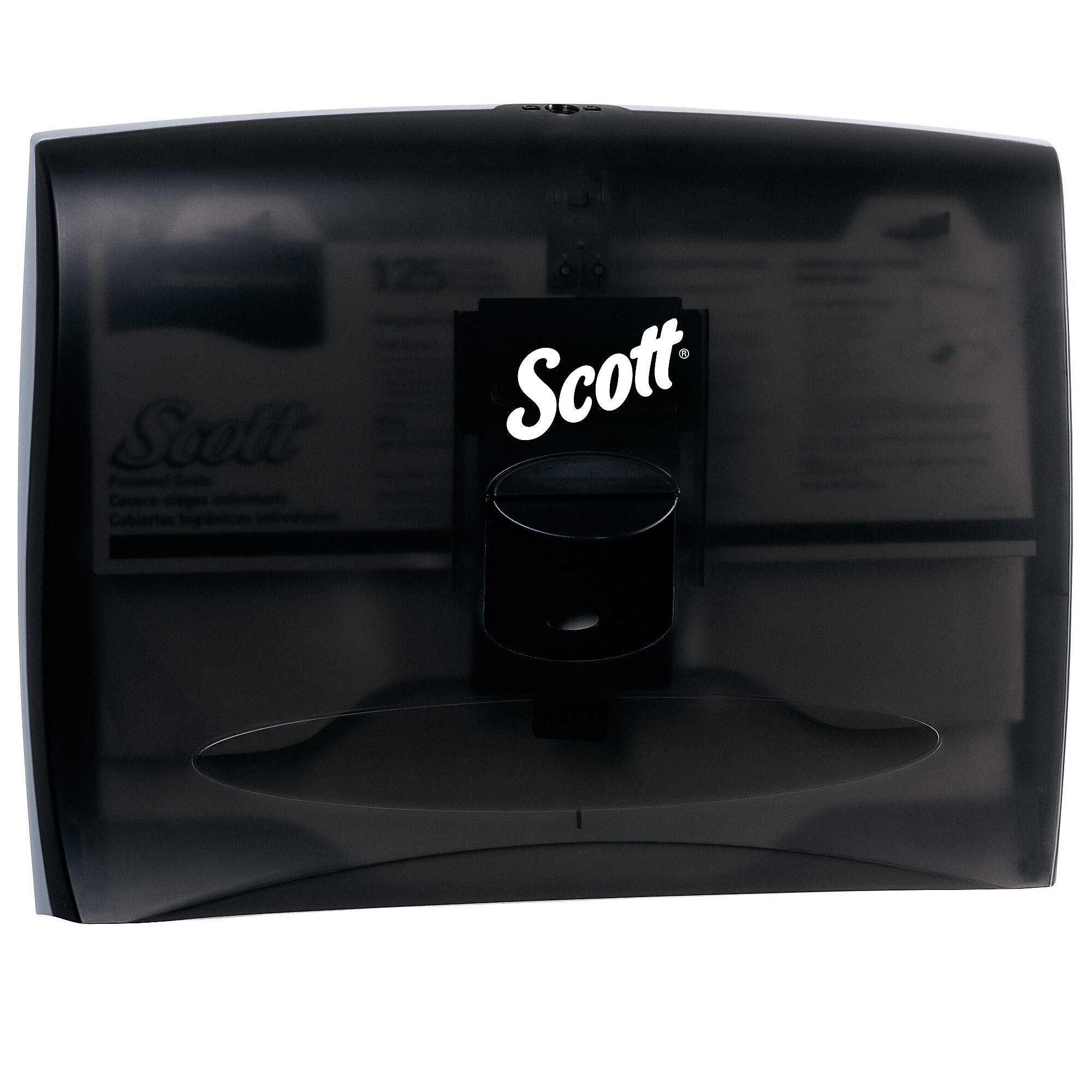 Scott Seat Cover Dispenser, Half-Fold, Black (09506)